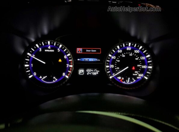 5N1DL0MM1KC501823 2019 INFINITI QX60 Белый Вид панели приборов