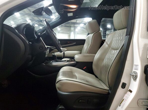 5N1DL0MM1KC501823 2019 INFINITI QX60 Белый Вид сзади