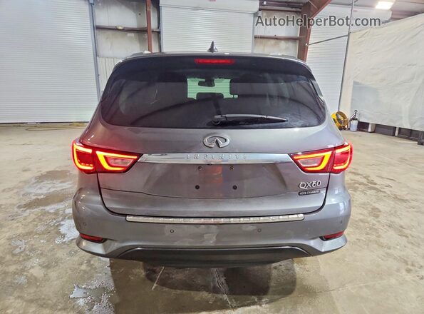 5N1DL0MM2HC545421 2017 INFINITI QX60 Серый Вид сзади