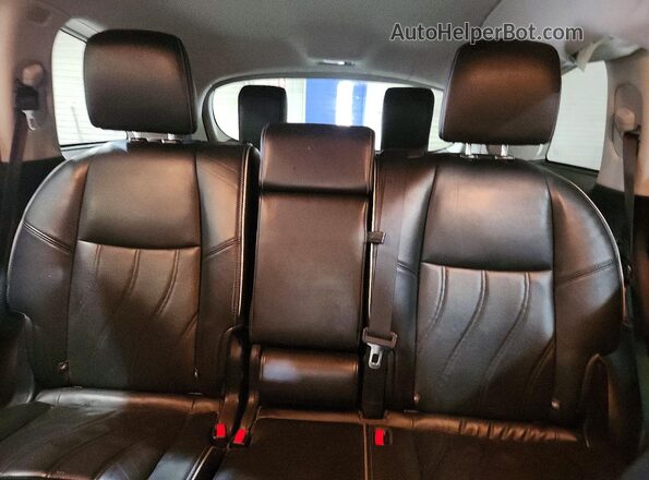 5N1DL0MM2HC545421 2017 INFINITI QX60 Серый Вид задних сидений