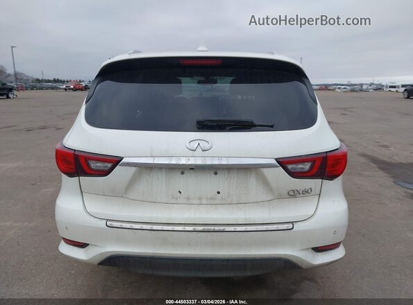 5N1DL0MM2KC514127 2019 INFINITI QX60 Белый 
