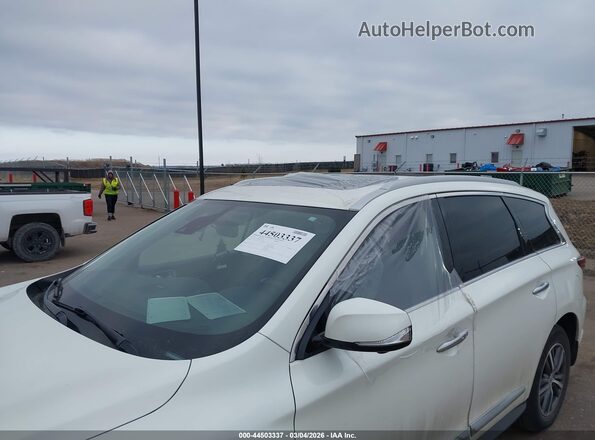 5N1DL0MM2KC514127 2019 INFINITI QX60 Белый Вид спереди