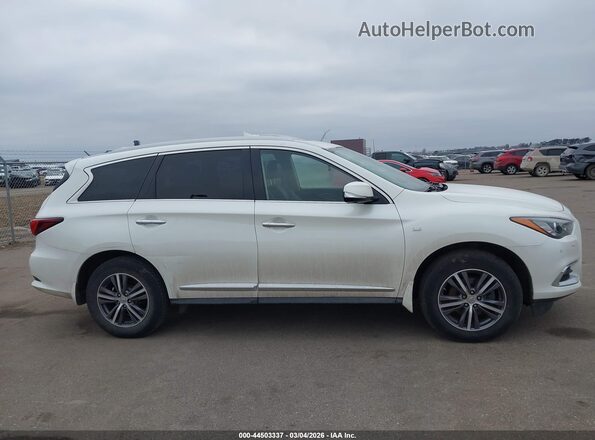 5N1DL0MM2KC514127 2019 INFINITI QX60 Белый Вид задней части салона