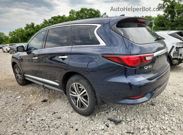 5N1DL0MM2KC523359 2019 INFINITI QX60 Blue Tył lewy
