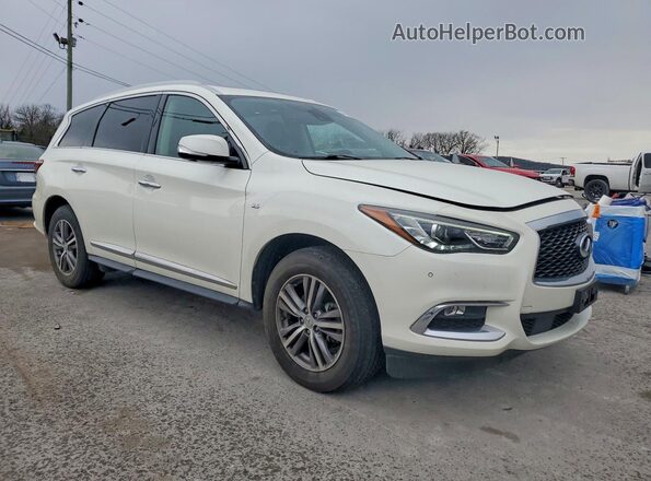 5N1DL0MM2KC568298 2019 INFINITI QX60 Белый Передняя правая четверть