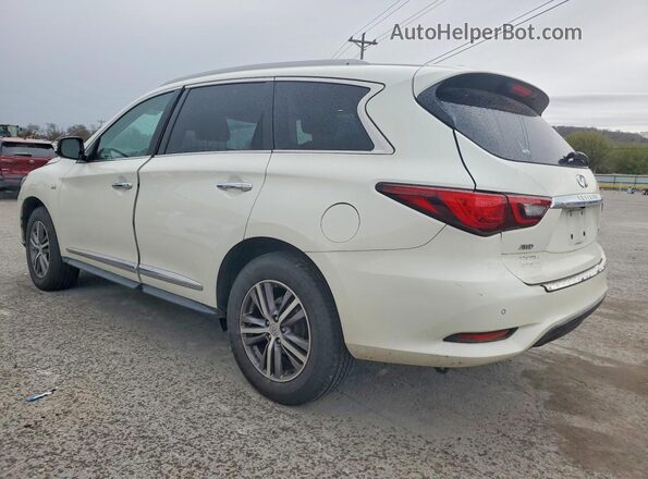 5N1DL0MM2KC568298 2019 INFINITI QX60 Белый Задняя левая четверть