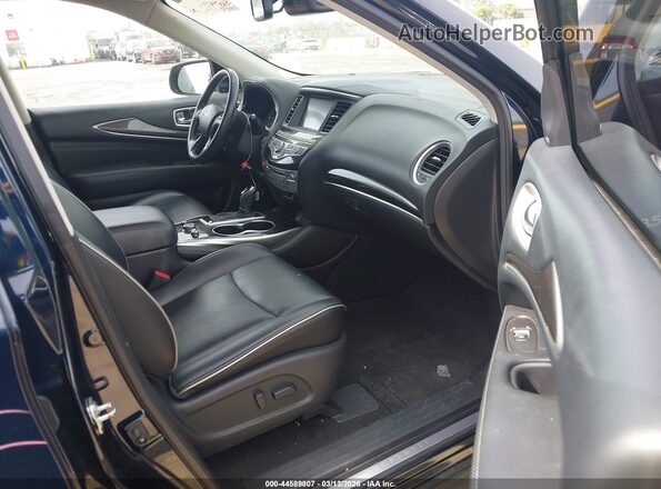 5N1DL0MM2LC509558 2020 INFINITI QX60 Dark Blue Вид салона спереди