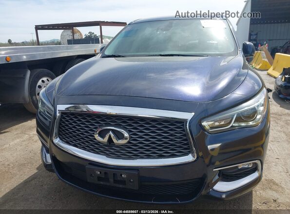 5N1DL0MM2LC509558 2020 INFINITI QX60 Dark Blue Вид задней части салона