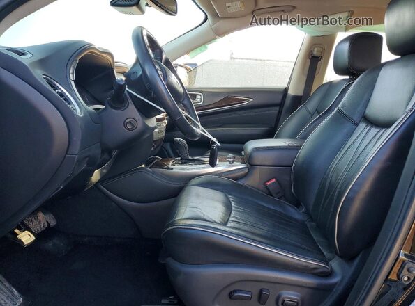 5N1DL0MM2LC512735 2020 INFINITI QX60 Black Widok wnętrza z przodu