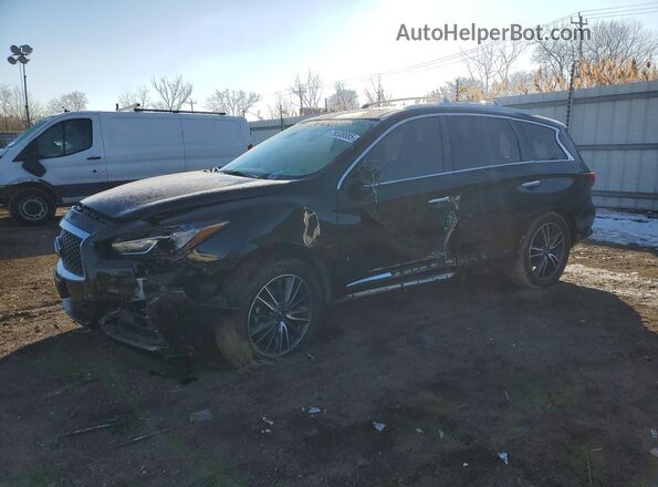 5N1DL0MM2LC512735 2020 INFINITI QX60 Black Przód lewy