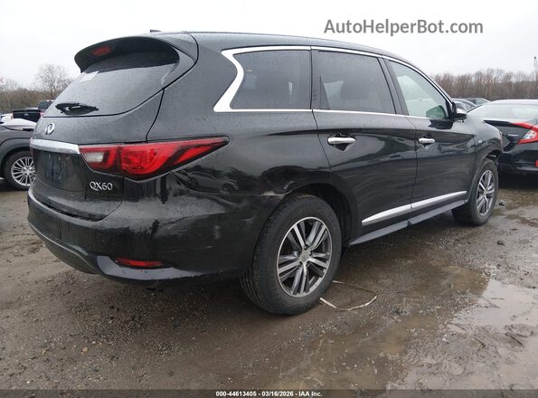 5N1DL0MM2LC522990 2020 INFINITI QX60 Черный Задняя правая четверть