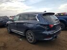 2017 Infiniti Qx60 Base Blue vin: 5N1DL0MM3HC549235