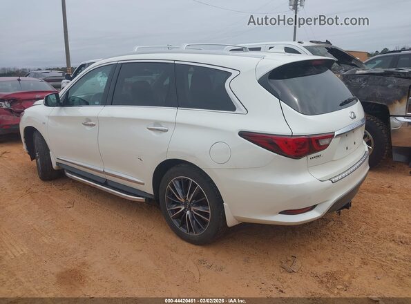 5N1DL0MM4KC511391 2019 INFINITI QX60 White Tył lewy