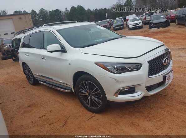 5N1DL0MM4KC511391 2019 INFINITI QX60 White Przód prawy