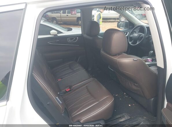 5N1DL0MM4KC511391 2019 INFINITI QX60 White Widok naklejki z numerem VIN