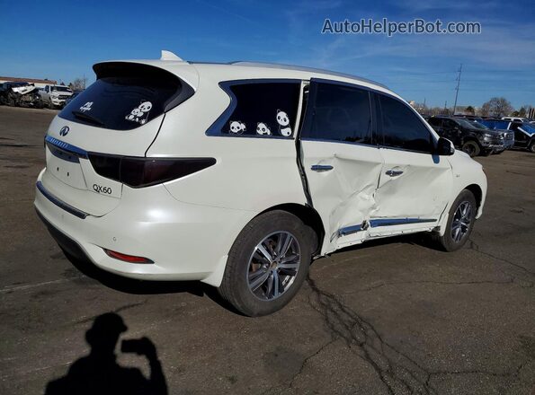 5N1DL0MM4KC526442 2019 INFINITI QX60 White Rear right