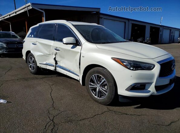 5N1DL0MM4KC526442 2019 INFINITI QX60 White Front right