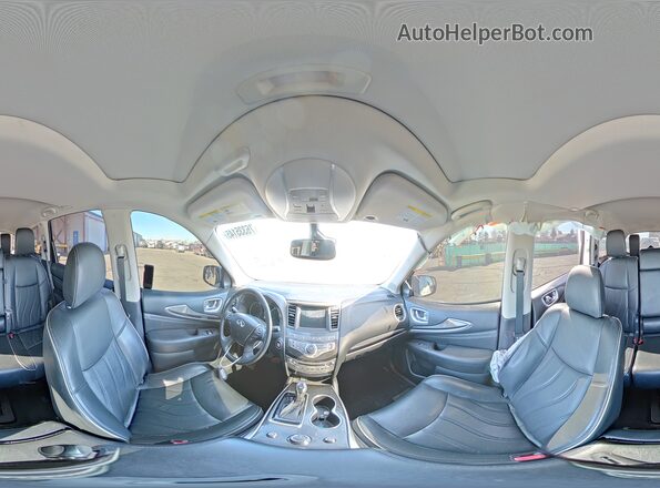 5N1DL0MM4KC526442 2019 INFINITI QX60 White VIN sticker view