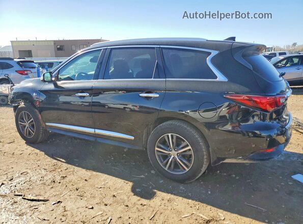 5N1DL0MM5HC545719 2017 INFINITI QX60 Черный Задняя левая четверть