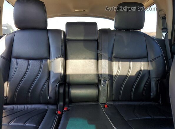 5N1DL0MM5HC545719 2017 INFINITI QX60 Черный Вид задних сидений