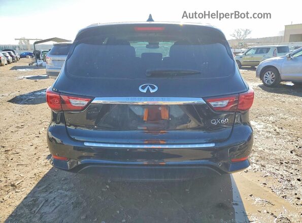 5N1DL0MM5HC545719 2017 INFINITI QX60 Черный Вид сзади