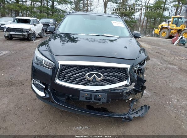 5N1DL0MM5HC554985 2017 INFINITI QX60 Черный Вид щитка приборов