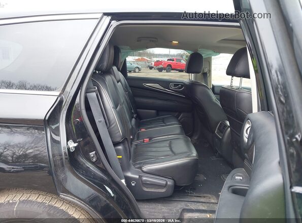 5N1DL0MM5HC554985 2017 INFINITI QX60 Черный Вид наклейки с VIN-кодом