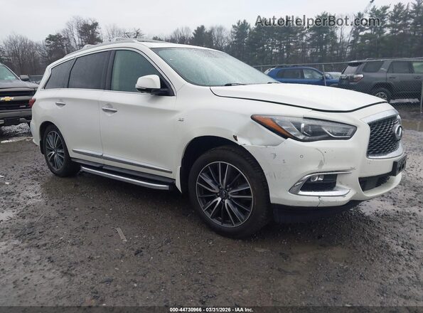 5N1DL0MM5JC505212 2018 INFINITI QX60 White Przód prawy