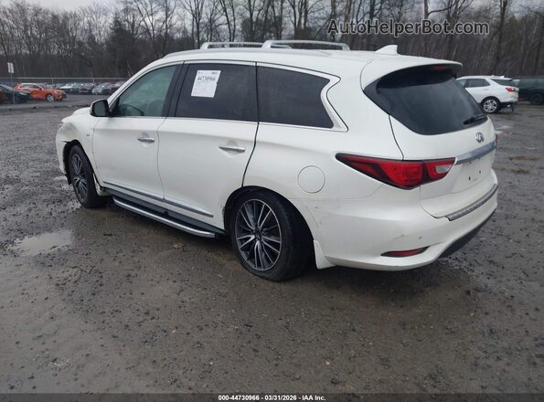 5N1DL0MM5JC505212 2018 INFINITI QX60 White Tył lewy