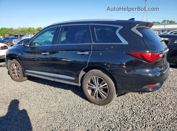 5N1DL0MM5JC509647 2018 INFINITI QX60 Black Tył lewy