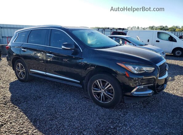 5N1DL0MM5JC509647 2018 INFINITI QX60 Black Przód prawy