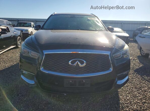 5N1DL0MM5JC509647 2018 INFINITI QX60 Black Widok z przodu