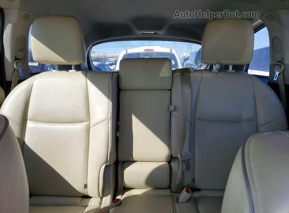 5N1DL0MM5KC520312 2019 INFINITI QX60 Blue Vista de los asientos traseros