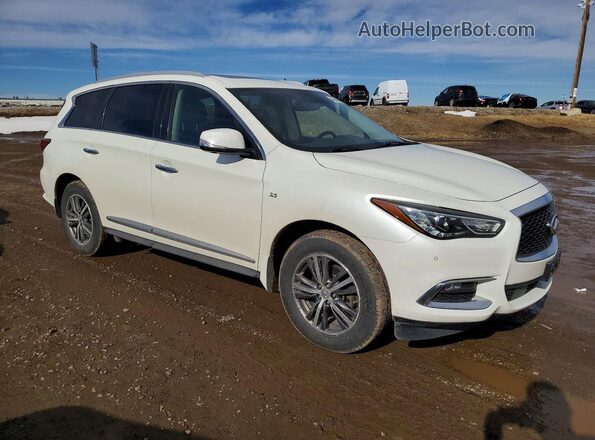 5N1DL0MM6HC526855 2017 INFINITI QX60 Белый Передняя правая четверть