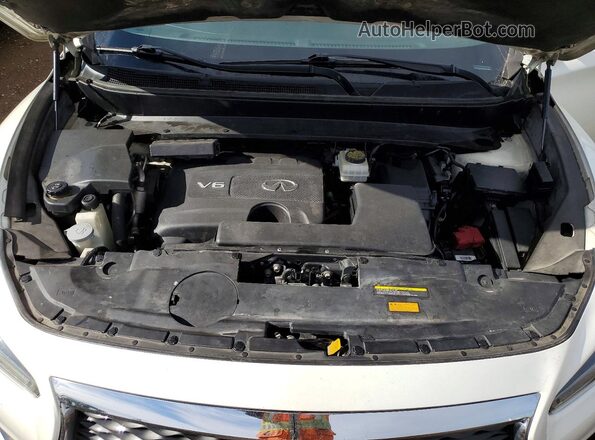 5N1DL0MM6HC526855 2017 INFINITI QX60 Белый Вид подкапотного пространства