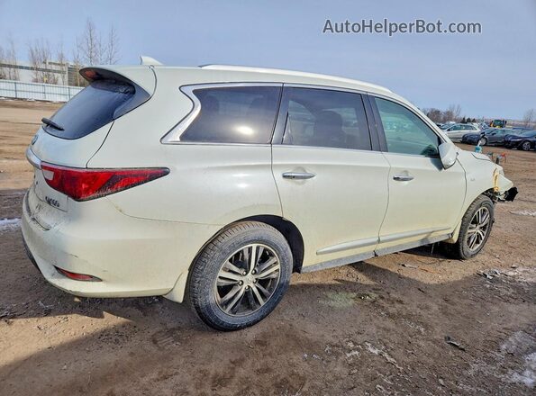 5N1DL0MM7HC521048 2017 INFINITI QX60 Белый Задняя правая четверть