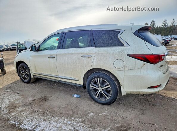5N1DL0MM7HC521048 2017 INFINITI QX60 Белый Задняя левая четверть