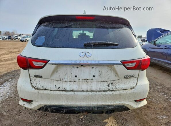 5N1DL0MM7HC521048 2017 INFINITI QX60 Белый Вид сзади