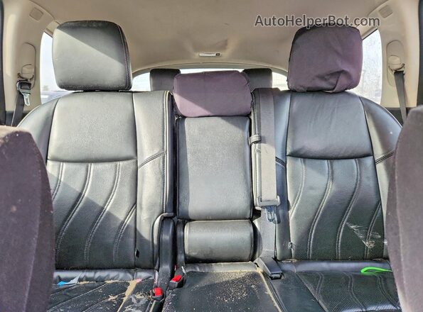 5N1DL0MM7HC521048 2017 INFINITI QX60 Белый Вид задних сидений