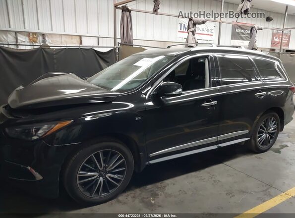 5N1DL0MM7HC554101 2017 INFINITI QX60 Черный Панорамный вид салона 360°