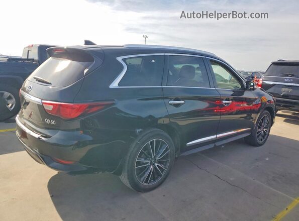 5N1DL0MM7JC508905 2018 INFINITI QX60 Black Tył prawy