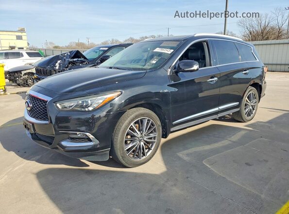 5N1DL0MM7JC508905 2018 INFINITI QX60 Black Przód lewy