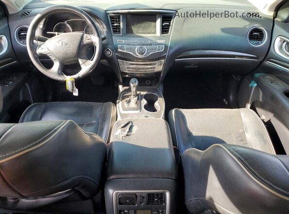5N1DL0MM7JC508905 2018 INFINITI QX60 Black Widok deski rozdzielczej