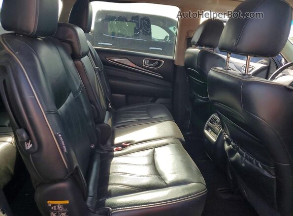 5N1DL0MM7JC508905 2018 INFINITI QX60 Black Widok wnętrza z tyłu