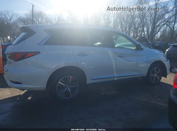 5N1DL0MM8JC528953 2018 INFINITI QX60 Белый Вид задней части салона