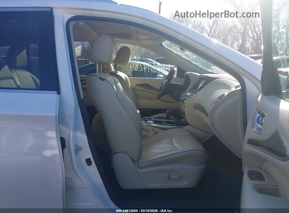 5N1DL0MM8JC528953 2018 INFINITI QX60 Белый Вид салона спереди