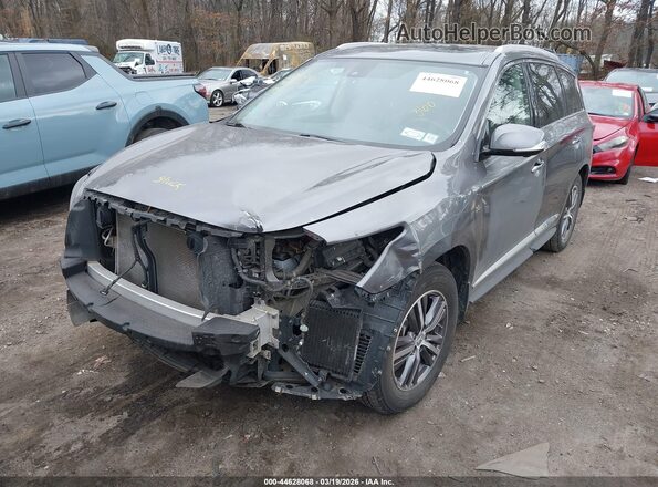 5N1DL0MM9HC546680 2017 INFINITI QX60 Серый Вид спереди