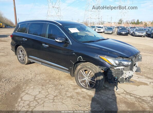 5N1DL0MM9KC511354 2019 INFINITI QX60 Black Przód prawy