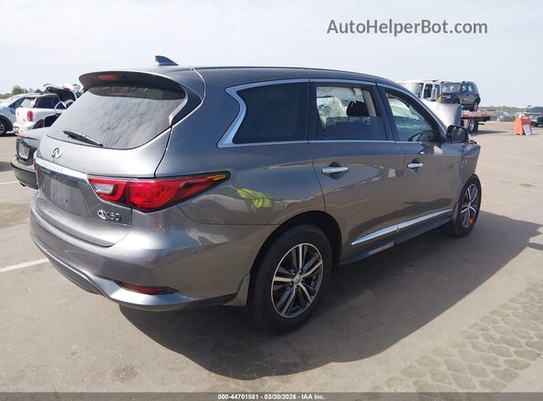 5N1DL0MM9KC559209 2019 INFINITI QX60 Серый Задняя правая четверть