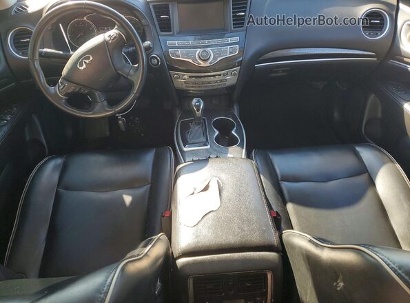 5N1DL0MMXKC550938 2019 INFINITI QX60 Silver Առջևի վահանակի տեսք